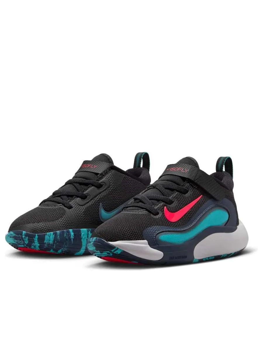 Кроссовки (PS) Nike IsoFly 'Black Dusty Cactus Bright Crimson' — изображение 3 из 6, черный