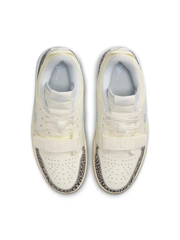 Кроссовки legacy 312 low 'sail cement grey football grey' Air Jordan — изображение 4 из 4, серый/черный/серый