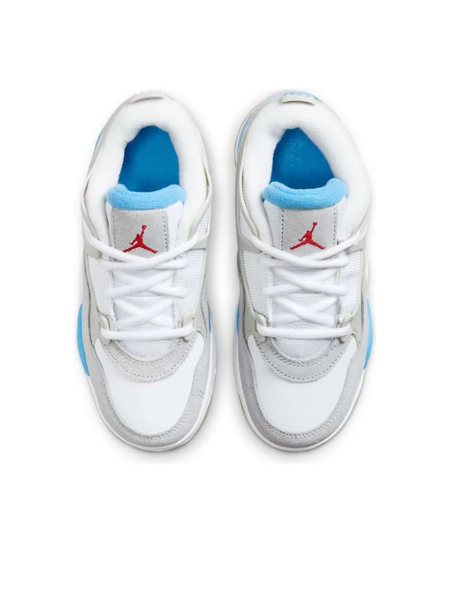 Кроссовки (PS) Air Jordan 4 RM 'White Blue Neutral Grey' — изображение 4 из 6, белый