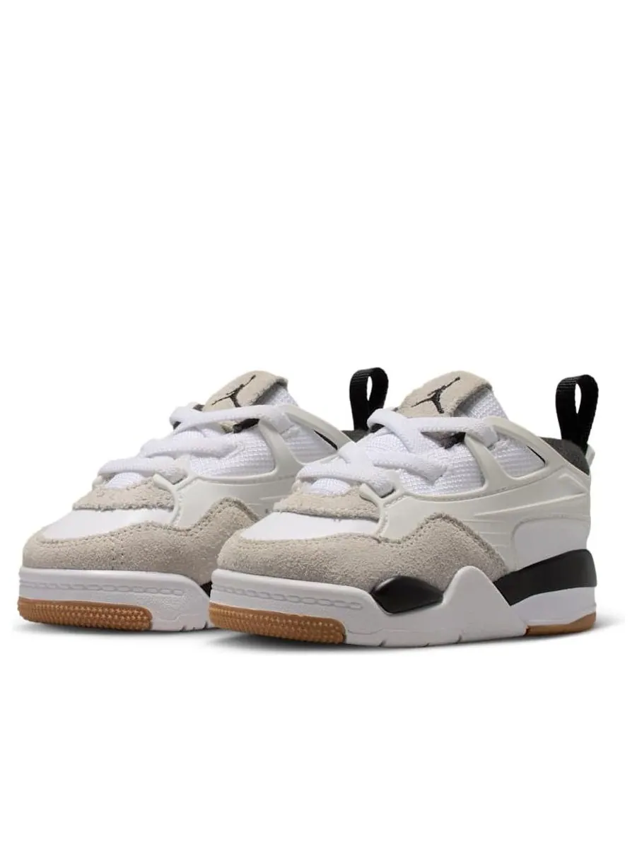 Кроссовки (TD) Air Jordan 4 RM 'Military Black' — изображение 4 из 6, белый