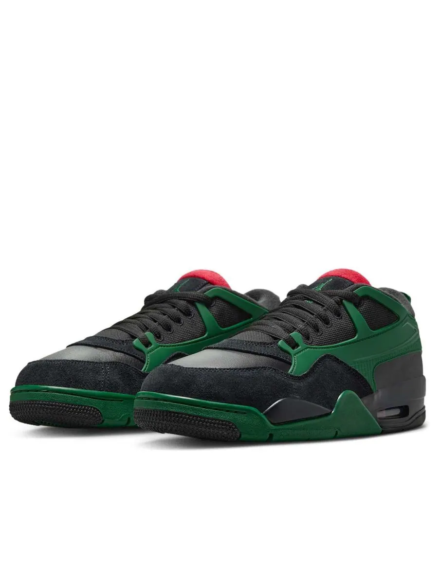 Кроссовки Air Jordan 4 RM 'Black Gorge Green University Red' — изображение 2 из 5, черный
