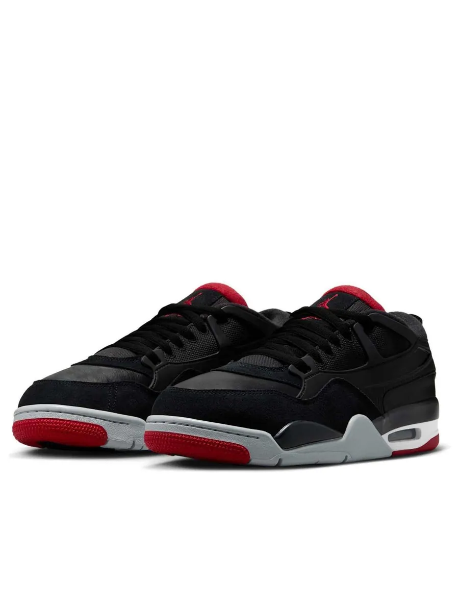 Кроссовки Air Jordan 4 RM 'Black Cement' — изображение 3 из 6, черный