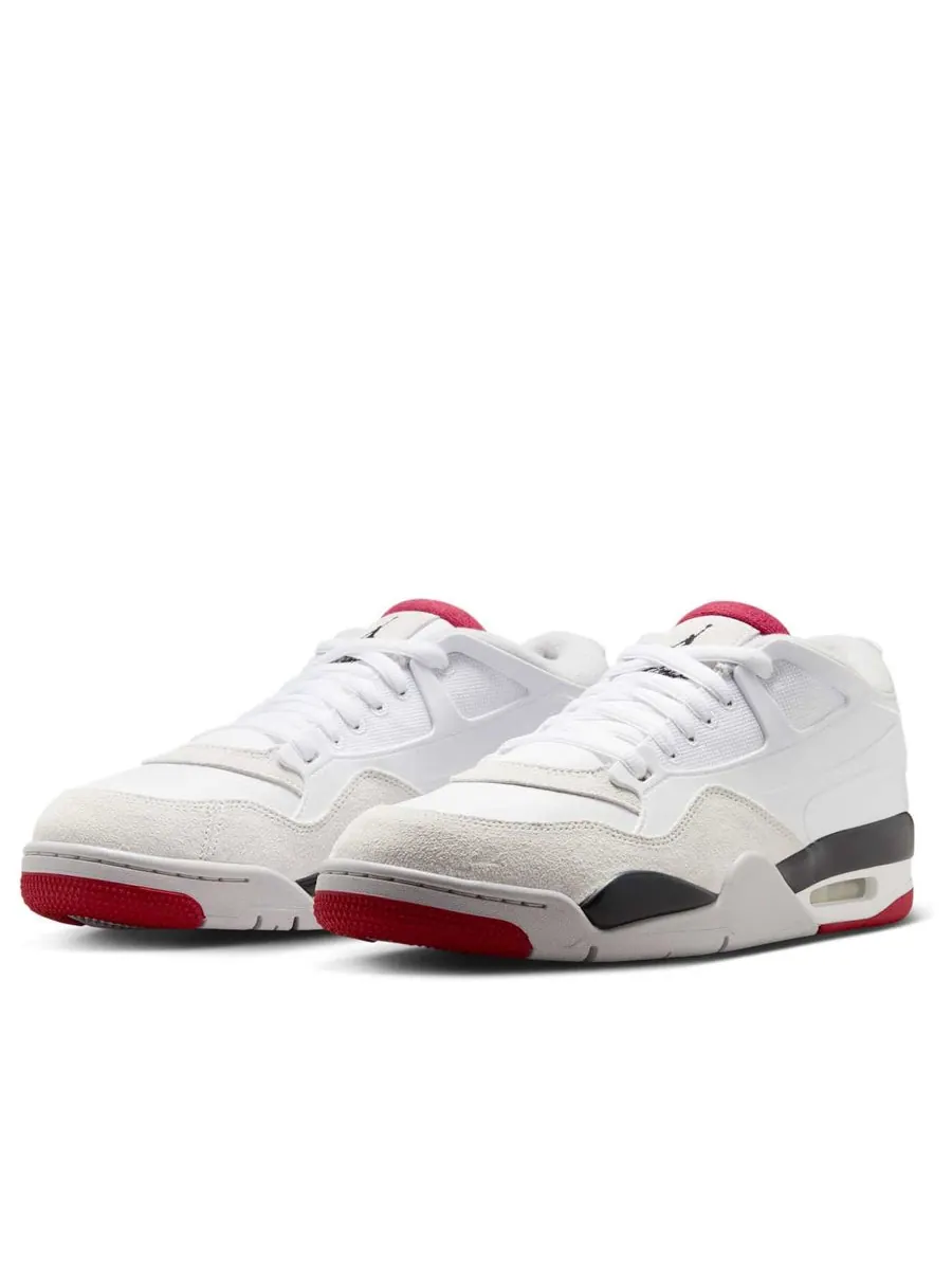 Кроссовки Air Jordan 4 RM 'White Fire Red' — изображение 3 из 6, белый