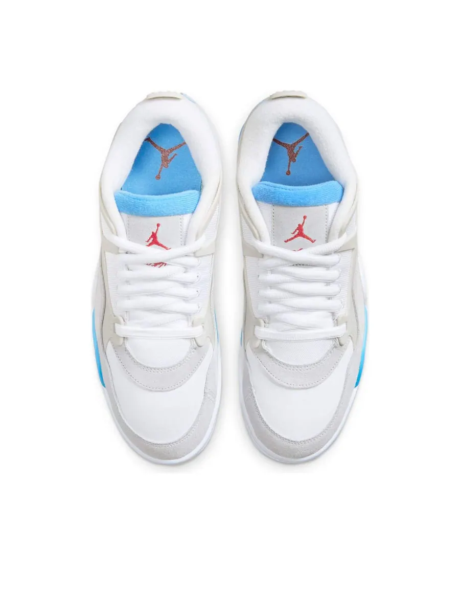 Кроссовки Air Jordan 4 RM 'White Legend Blue' — изображение 4 из 6, белый