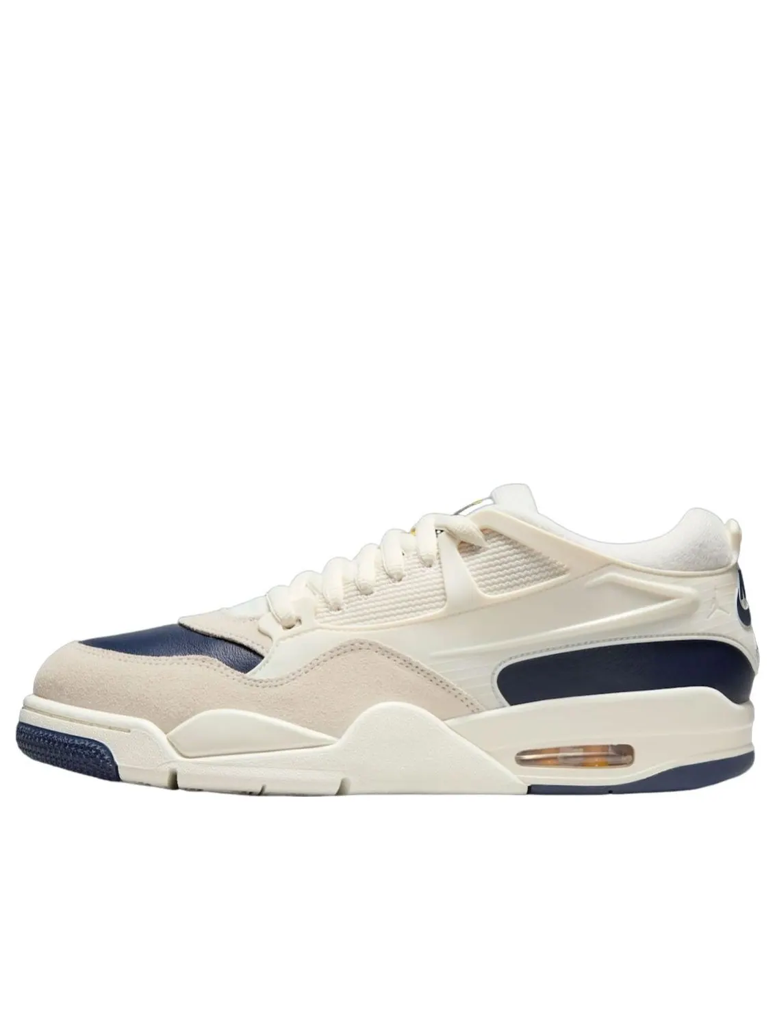 Кроссовки Air Jordan 4 RM 'Sail Midnight Navy' — изображение 1 из 5, золотистый/темно-синий