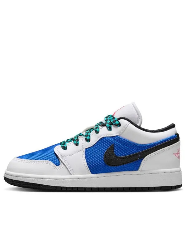 Кроссовки 1 low se Air Jordan — изображение 1 из 4, белый///черный