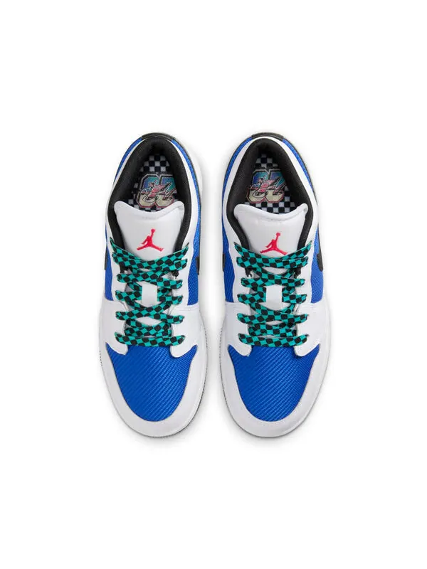 Кроссовки 1 low se Air Jordan — изображение 4 из 4, белый///черный