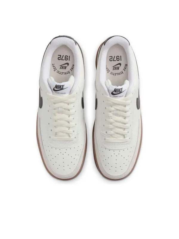 Кроссовки court vision low shoes 'sail light brown white black' Nike — изображение 4 из 4