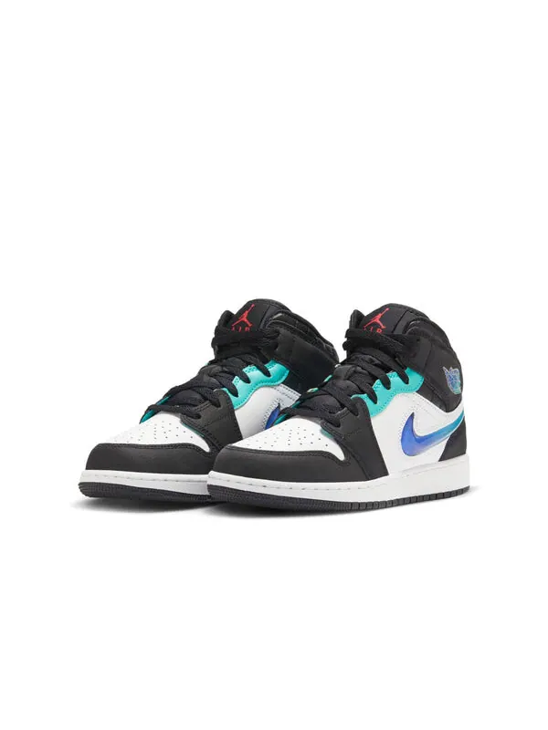 Кроссовки 1 средний размер Air Jordan — изображение 2 из 4, черный