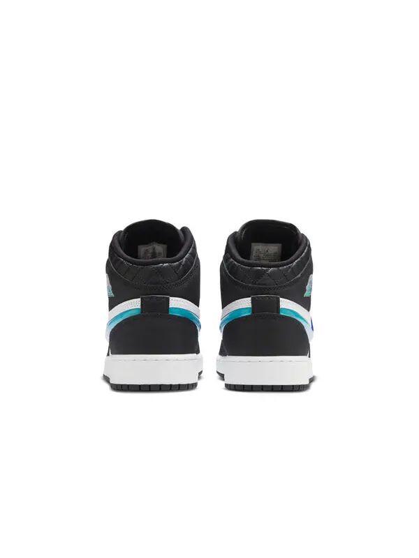 Кроссовки 1 средний размер Air Jordan — изображение 4 из 4, черный