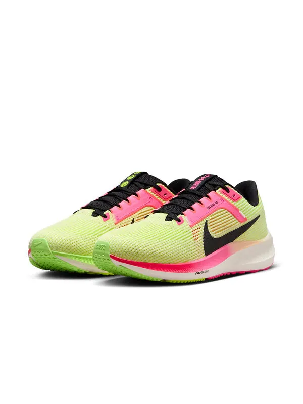 Кроссовки air zoom pegasus 40 Nike — изображение 3 из 4, зеленый///черный