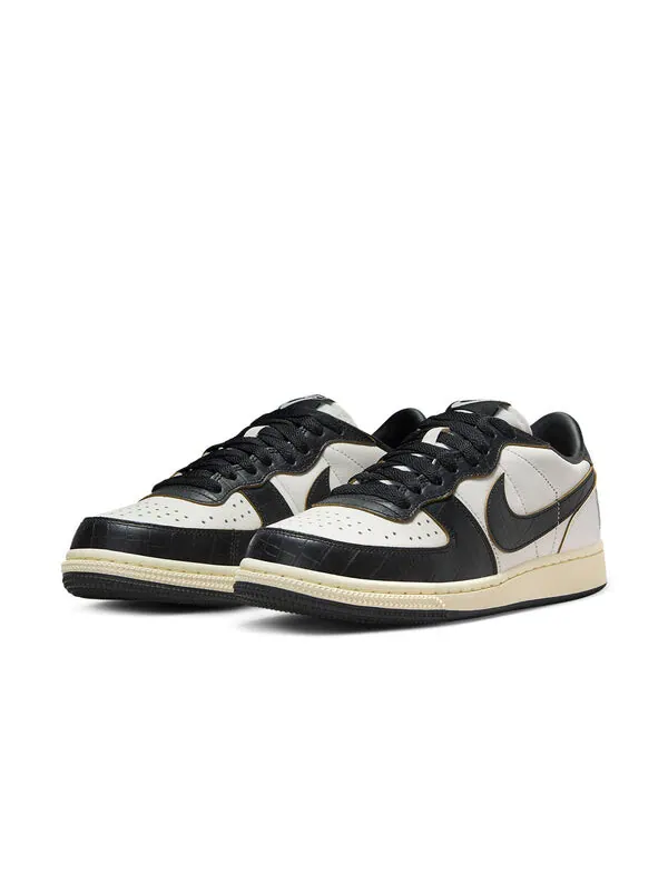 Кроссовки terminator low 'black croc' Nike — изображение 2 из 4, черный