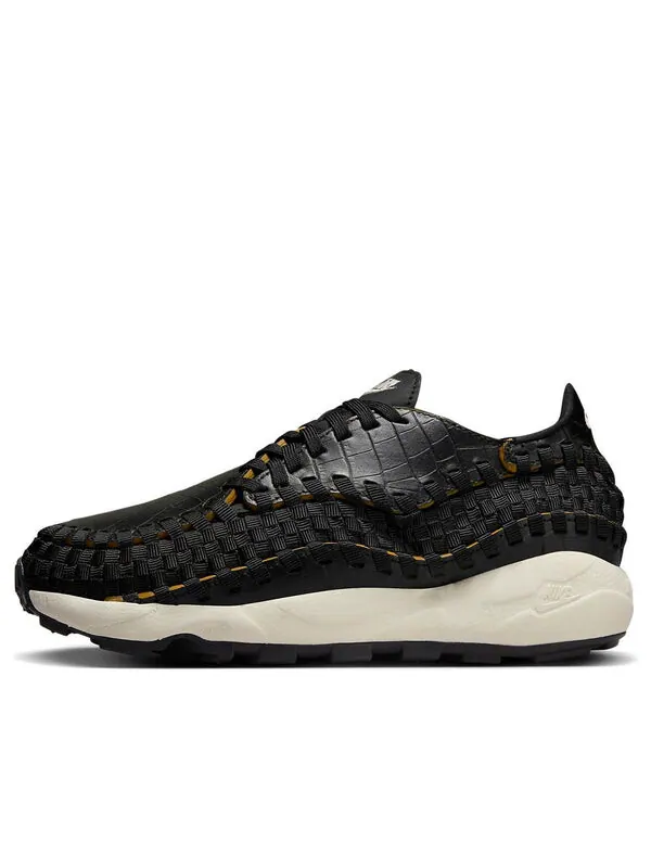 Кроссовки воздушные footscape плетеные Nike — изображение 1 из 4, черный