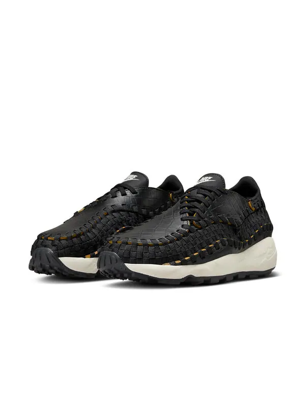 Кроссовки воздушные footscape плетеные Nike — изображение 3 из 4, черный