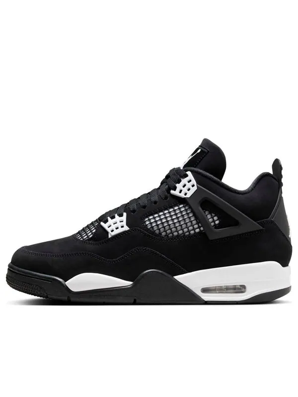 Кроссовки 4 ретро Air Jordan — изображение 1 из 4, черный/белый
