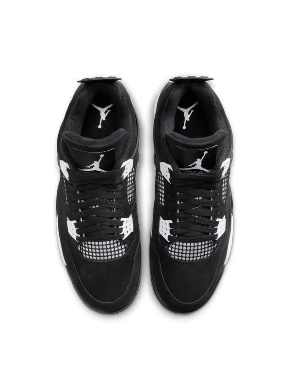 Кроссовки 4 ретро Air Jordan — изображение 3 из 4, черный/белый