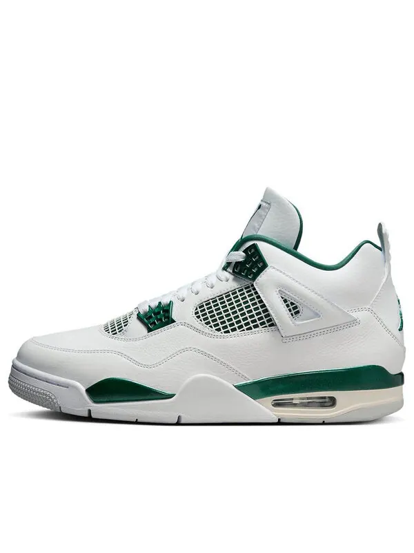 Кроссовки 4 ретро Air Jordan — изображение 1 из 4, белый/зеленый