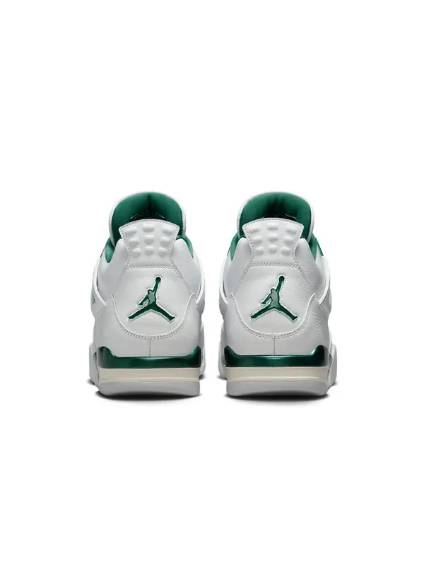Кроссовки 4 ретро Air Jordan — изображение 4 из 4, белый/зеленый