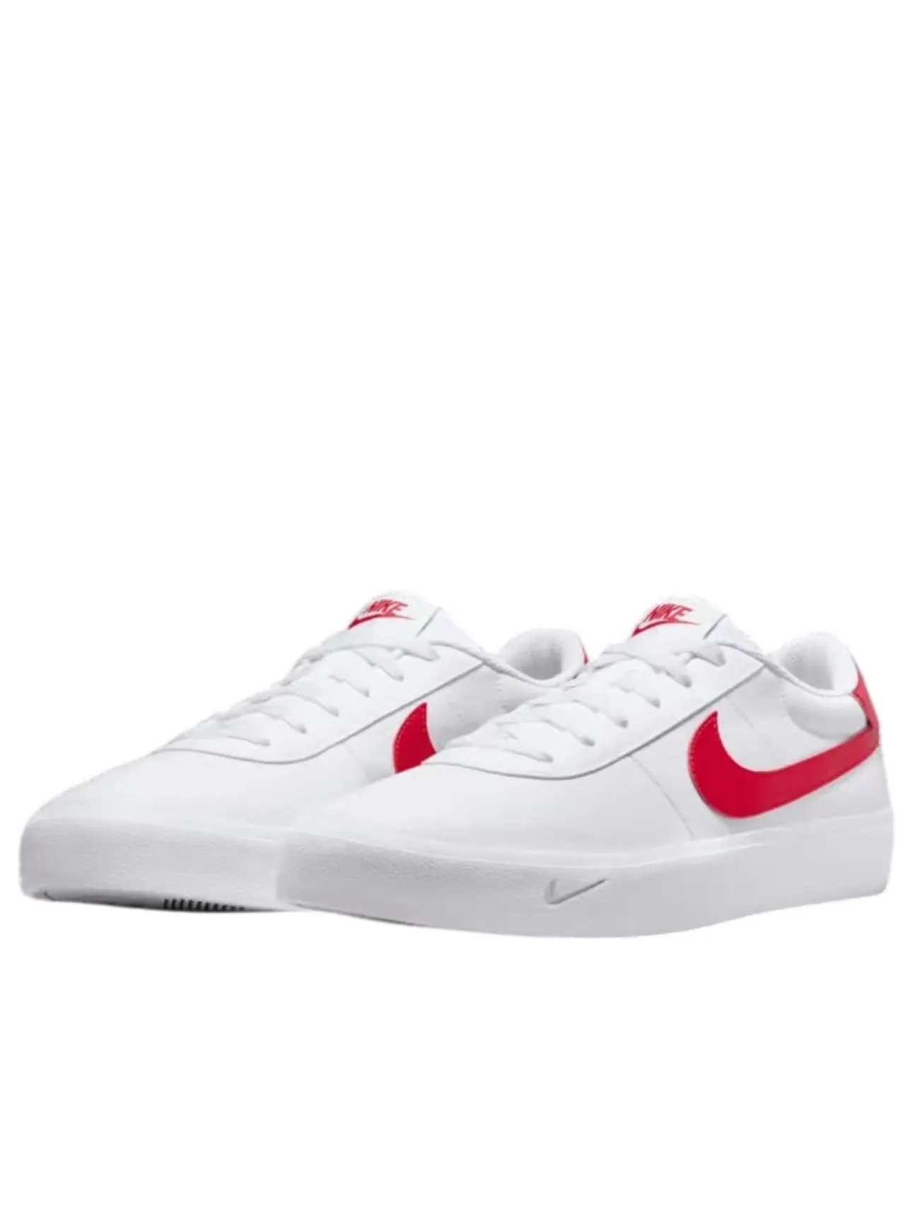 Nike Court Shot 'White Photon Dust Wolf Grey University Red' — изображение 2 из 5, белый//серый/красный