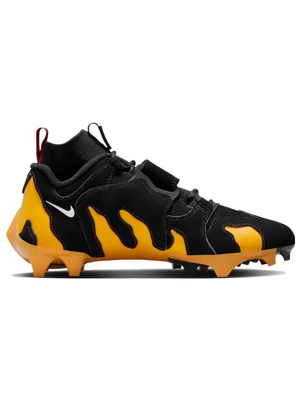 Кроссовки kyler murray x vapor edge dt '96 'black university gold' Nike — изображение 2 из 4, черный/золотистый