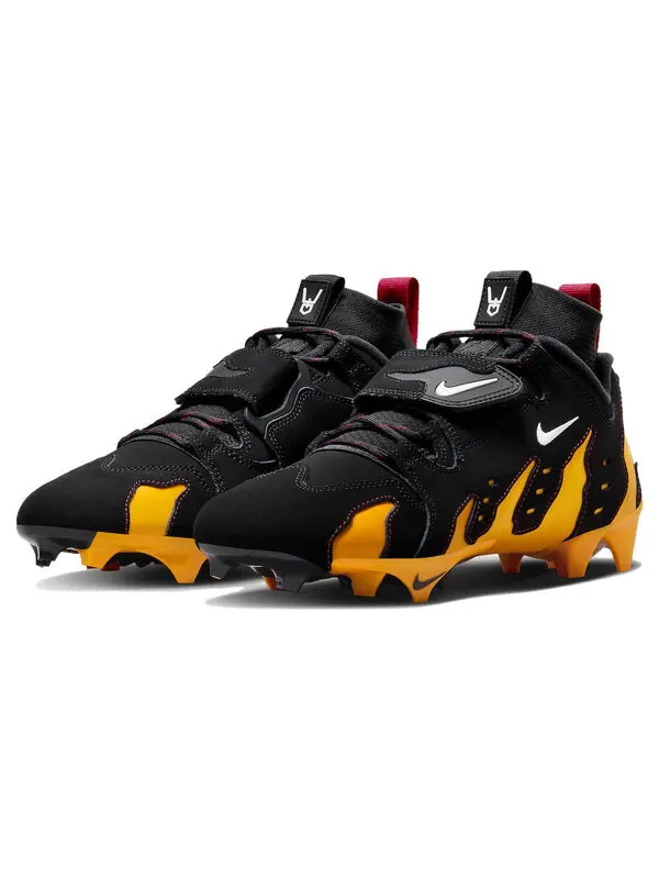 Кроссовки kyler murray x vapor edge dt '96 'black university gold' Nike — изображение 3 из 4, черный/золотистый