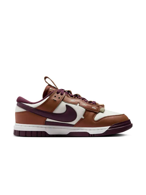 Кроссовки dunk low jumbo 'light british tan' Nike — изображение 2 из 4, светлый бежевый/бордовый