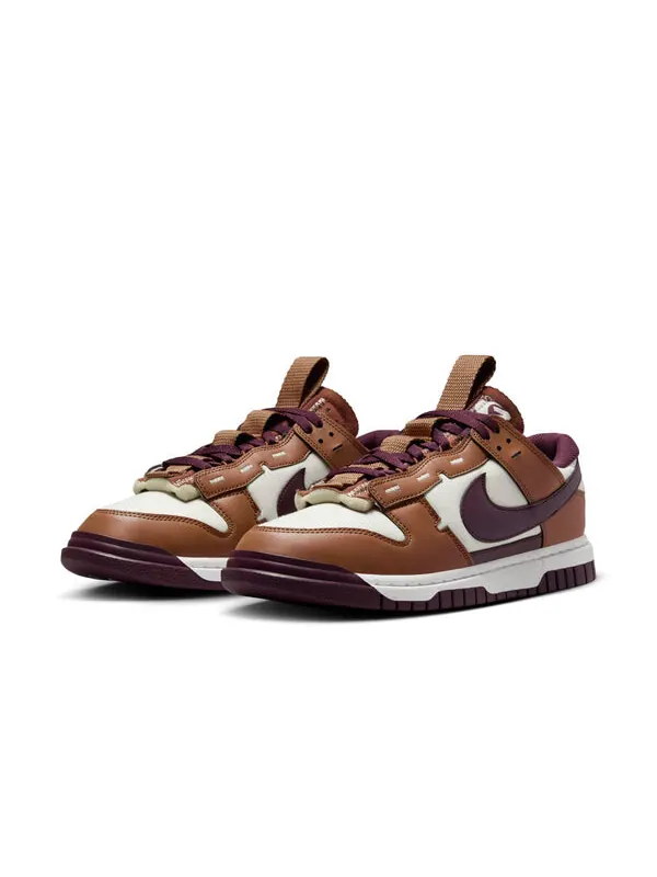 Кроссовки dunk low jumbo 'light british tan' Nike — изображение 3 из 4, светлый бежевый/бордовый