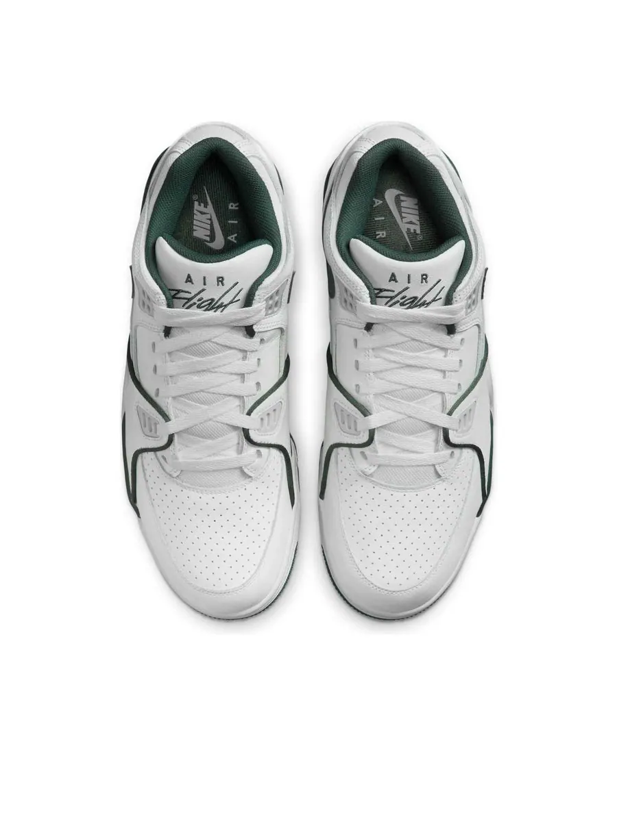 Кроссовки Nike Air Flight 89 Low 'Summit White Vintage Green' — изображение 4 из 6, белый