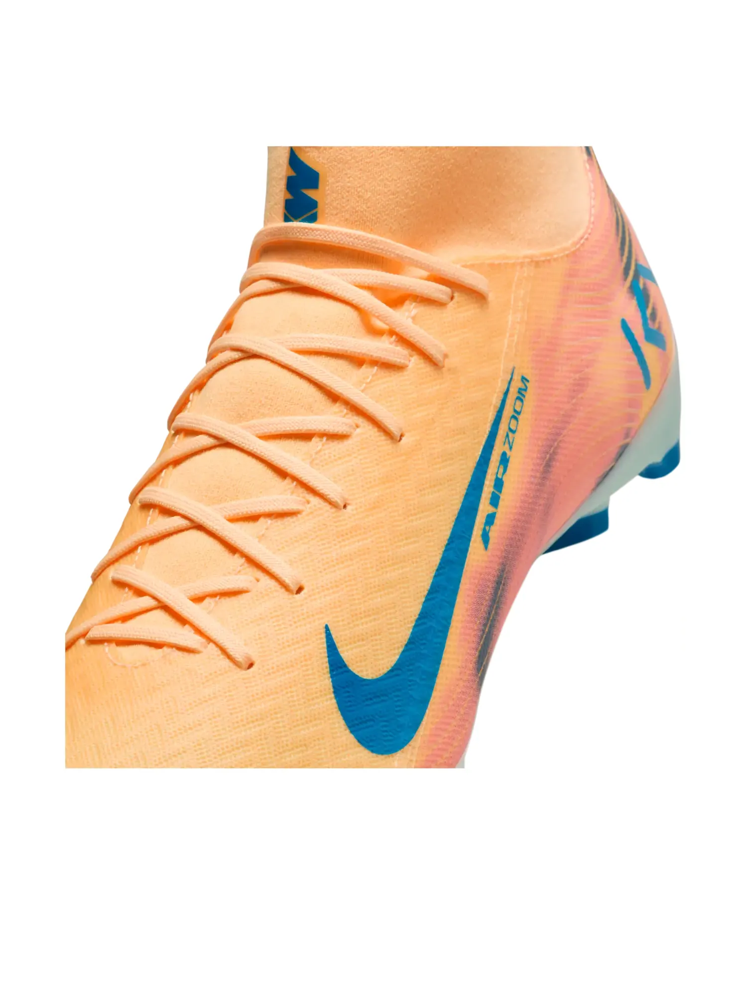 Кроссовки Nike x Kylian Mbappé Mercurial Superfly 10 Academy MG 'Melon Tint' — изображение 7 из 7, оранжевый