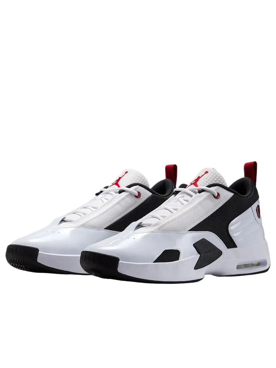 Кроссовки Air Jordan Max Aura 6 'White Gym Red Black' — изображение 3 из 6, белый