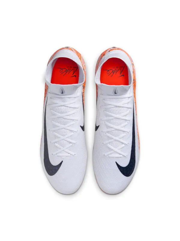 Кроссовки mercurial superfly 10 elite electric pack Nike — изображение 3 из 4, белый/черный/оранжевый
