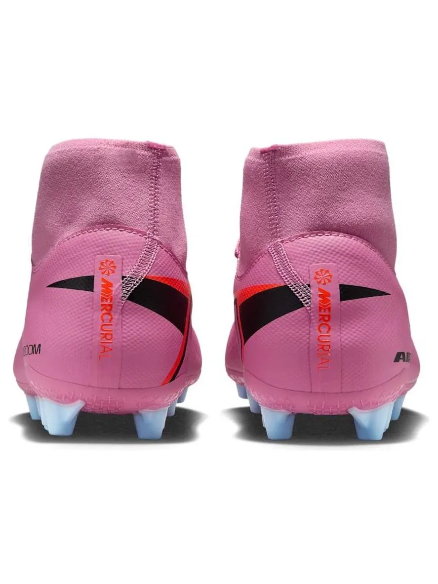 Кроссовки Nike Mercurial Superfly 10 Academy AG 'Magic Flamingo Total Crimson' — изображение 3 из 6, розовый