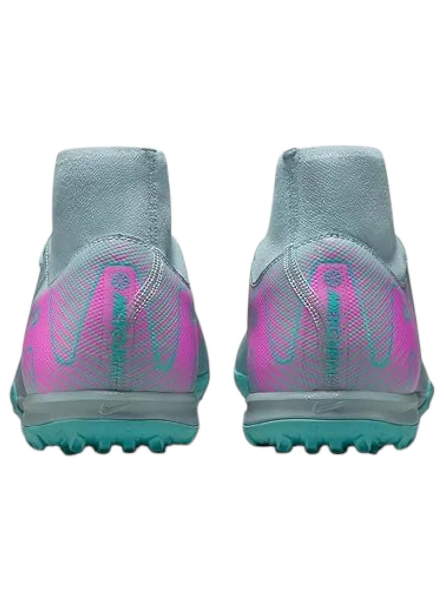 Кроссовки Nike Mercurial Superfly 10 Academy TF 'Ocean Cube Pink Blast' — изображение 4 из 6, зеленый