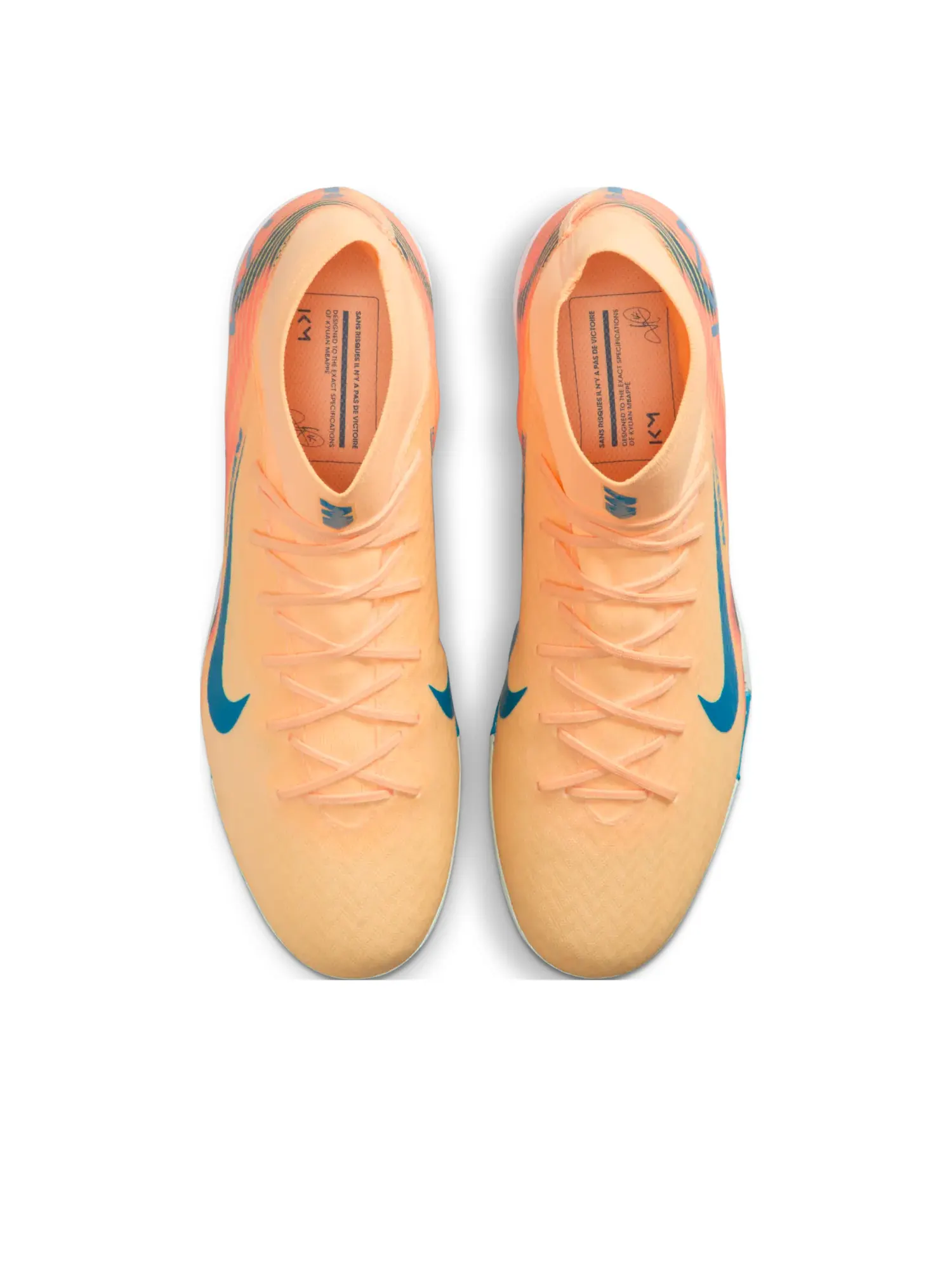 Кроссовки Nike Mercurial Superfly 10 Academy TF 'Kylian Mbappé' — изображение 4 из 7, оранжевый