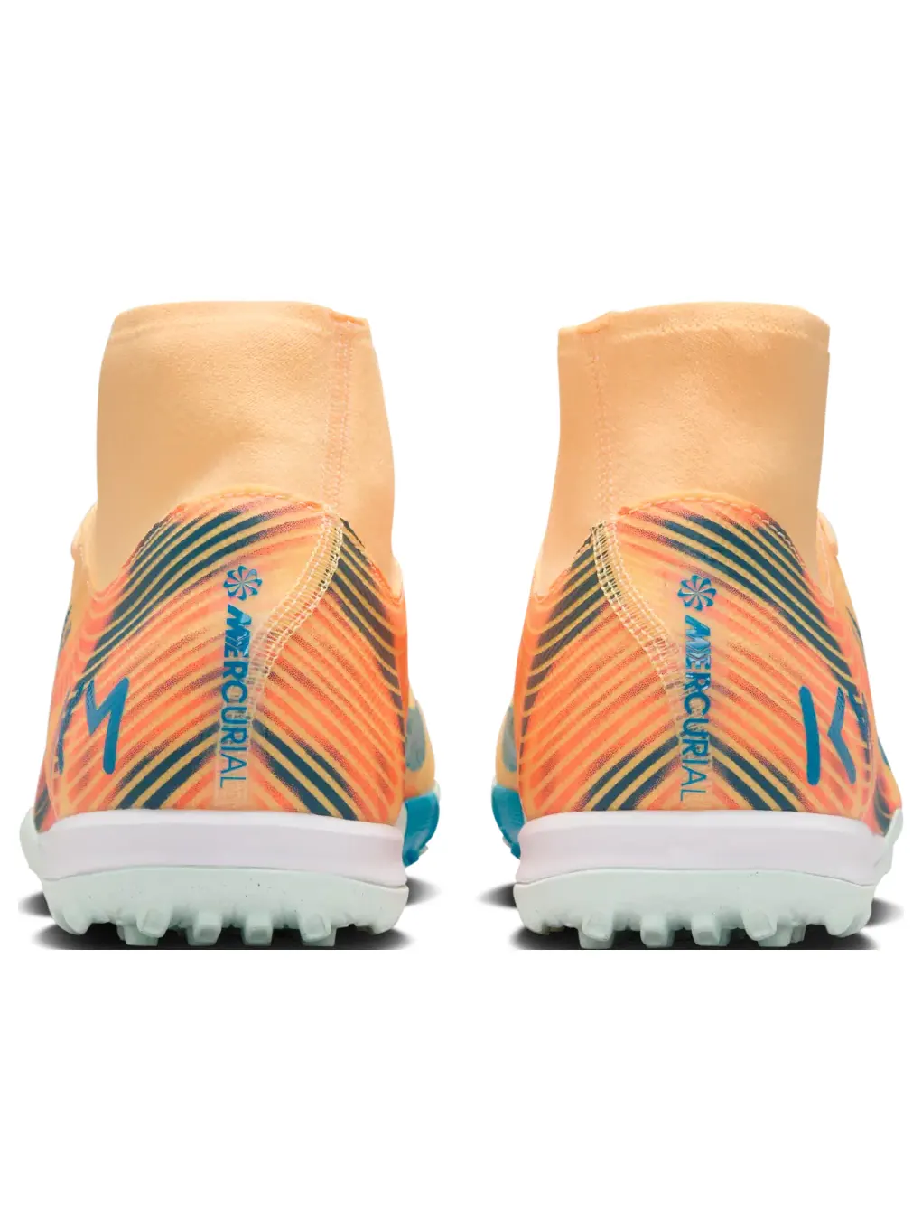 Кроссовки Nike Mercurial Superfly 10 Academy TF 'Kylian Mbappé' — изображение 5 из 7, оранжевый
