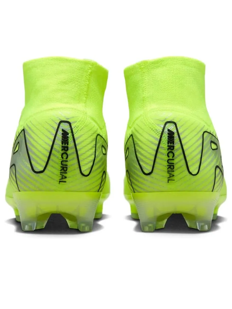 Кроссовки Nike Mercurial Superfly 10 Elite AG 'Volt Black' — изображение 5 из 6, зеленый