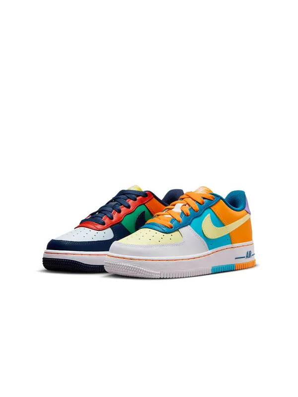 Кроссовки air force 1 низкие Nike — изображение 3 из 4, оранжевый/белый