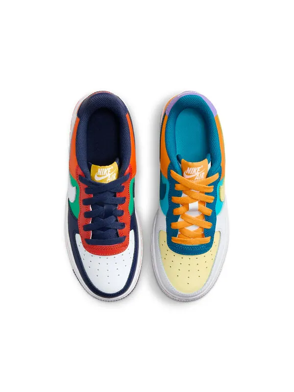 Кроссовки air force 1 низкие Nike — изображение 4 из 4, оранжевый/белый