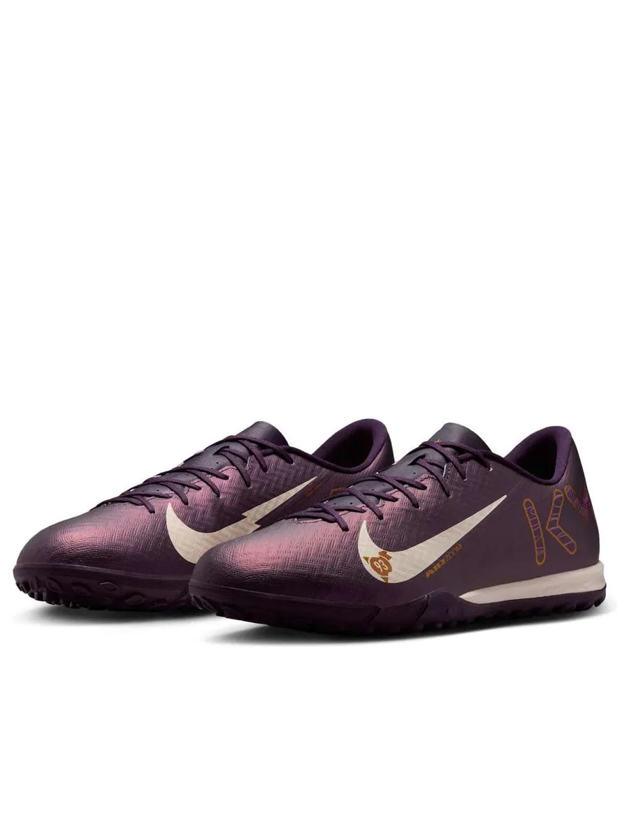 Кроссовки Nike Mercurial Vapor 16 Academy TF 'Kylian Mbapp Grand Purple Pale Ivory' — изображение 3 из 6, фиолетовый