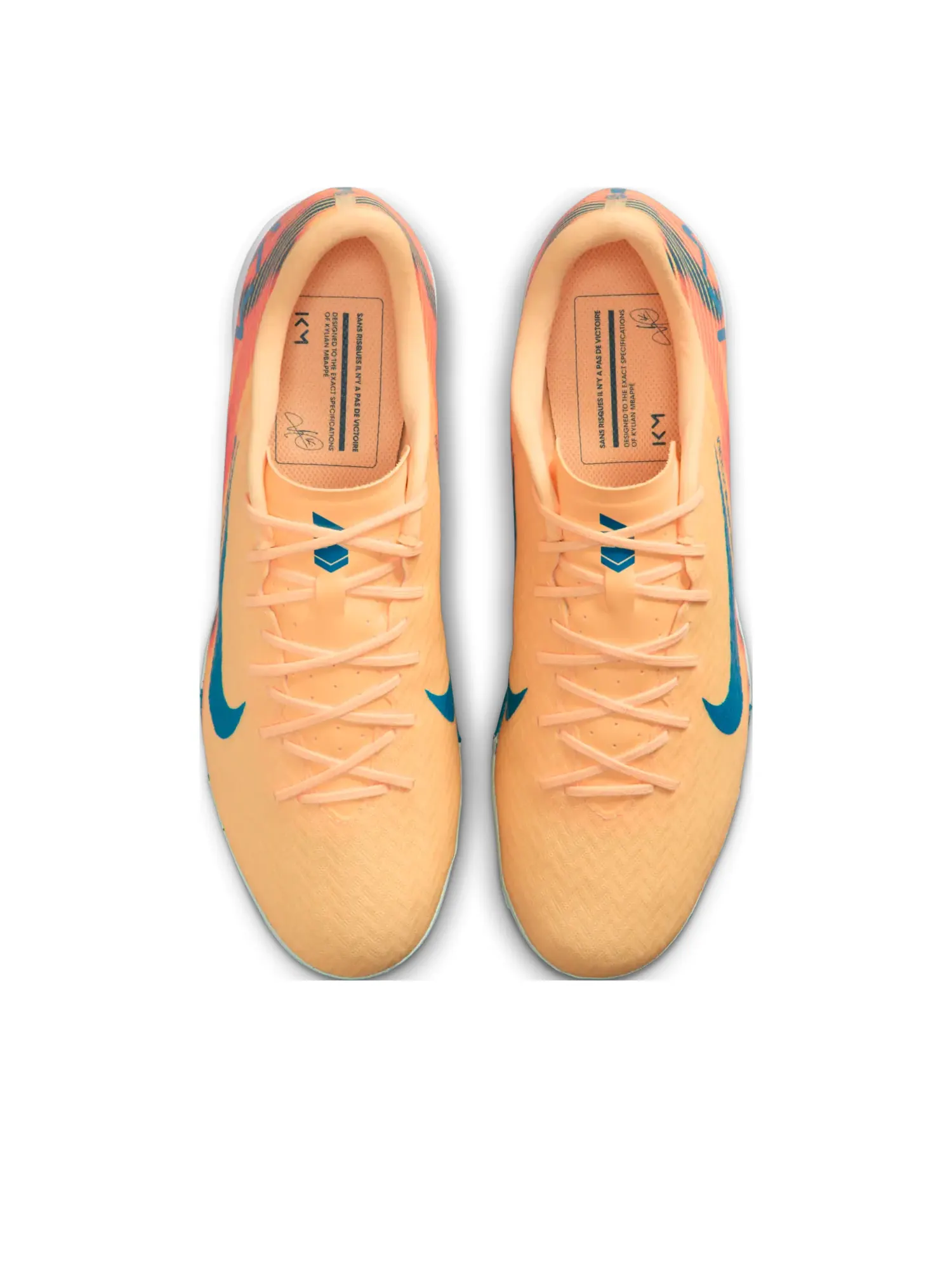 Кроссовки Nike Mercurial Vapor 16 Academy TF 'Kylian Mbappé' — изображение 4 из 7, оранжевый