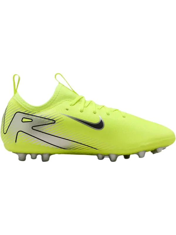 Кроссовки jr. mercurial vapor 16 academy 'volt black' Nike — изображение 2 из 4, черный/желтый