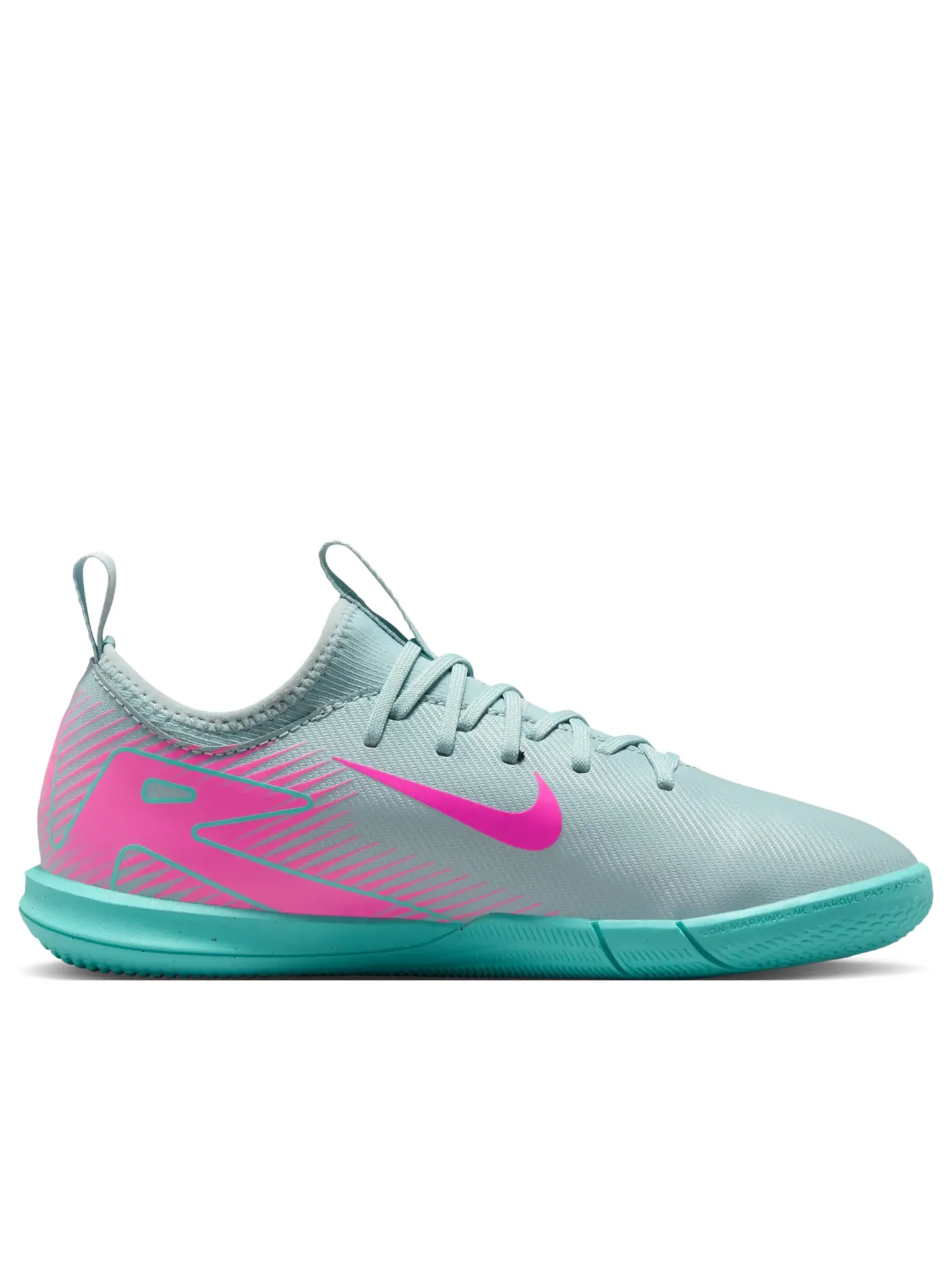 Кроссовки (GS) Nike Jr. Mercurial Vapor 16 Academy 'Ocean Cube Pink Blast' — изображение 2 из 6, бирюзовый