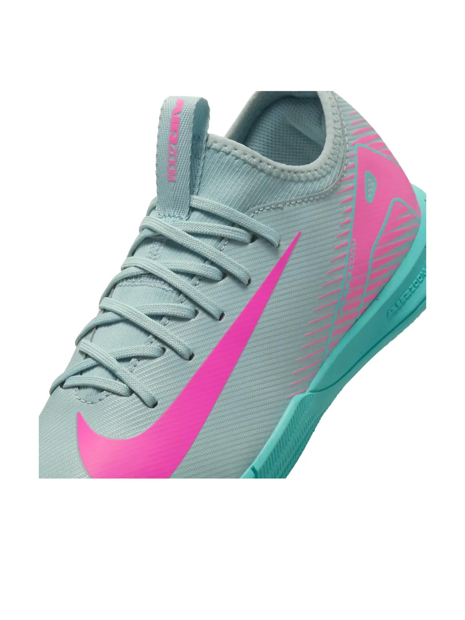 Кроссовки (GS) Nike Jr. Mercurial Vapor 16 Academy 'Ocean Cube Pink Blast' — изображение 5 из 6, бирюзовый