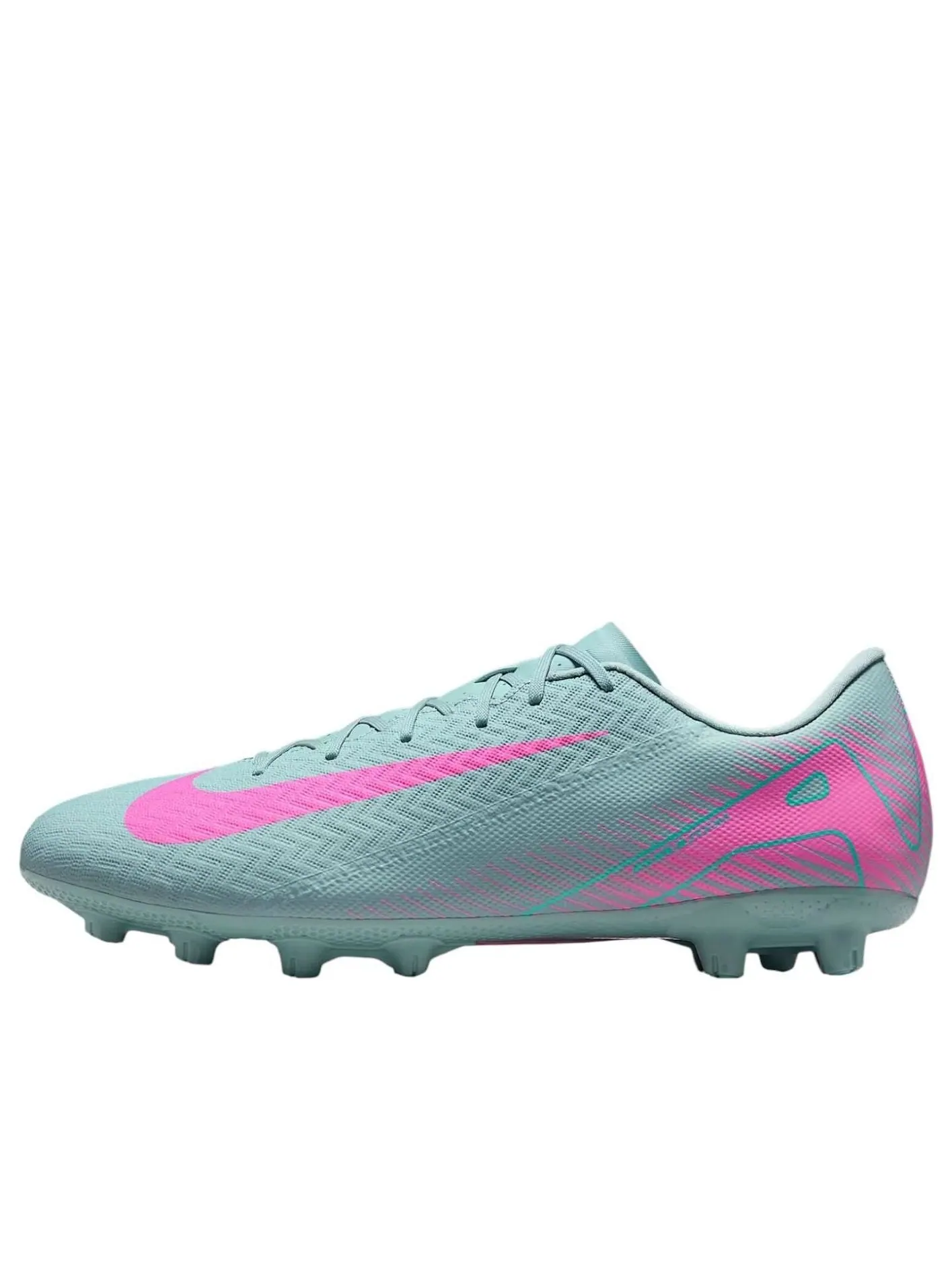Кроссовки Nike Mercurial Vapor 16 Academy 'Ocean Cube Pink Blast' — изображение 1 из 6, зеленый