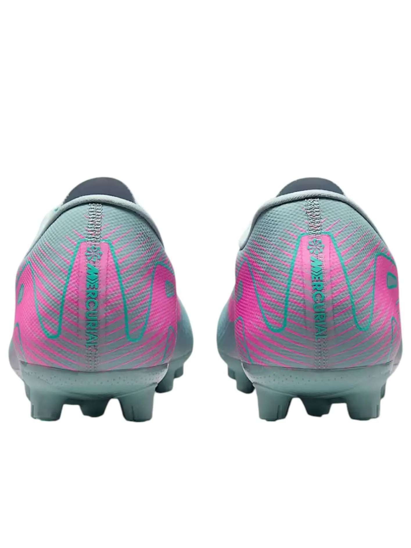 Кроссовки Nike Mercurial Vapor 16 Academy 'Ocean Cube Pink Blast' — изображение 4 из 6, зеленый