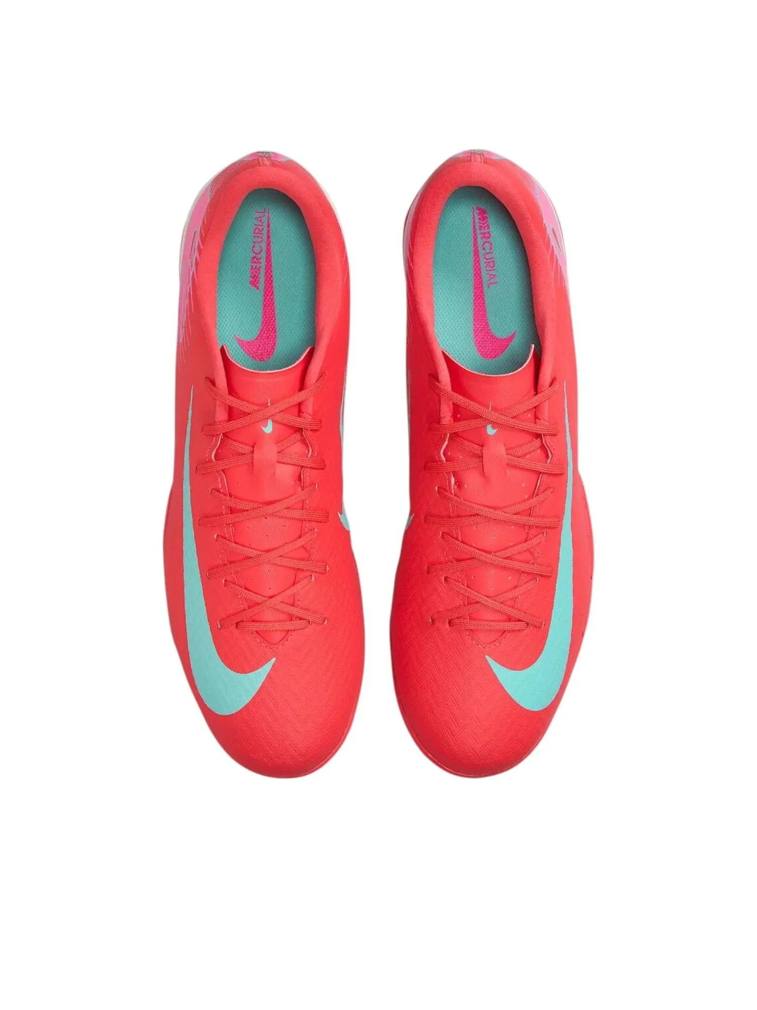 Кроссовки Nike Mercurial Vapor 16 Academy IC 'Ember Glow Aurora Green' — изображение 2 из 6, красный