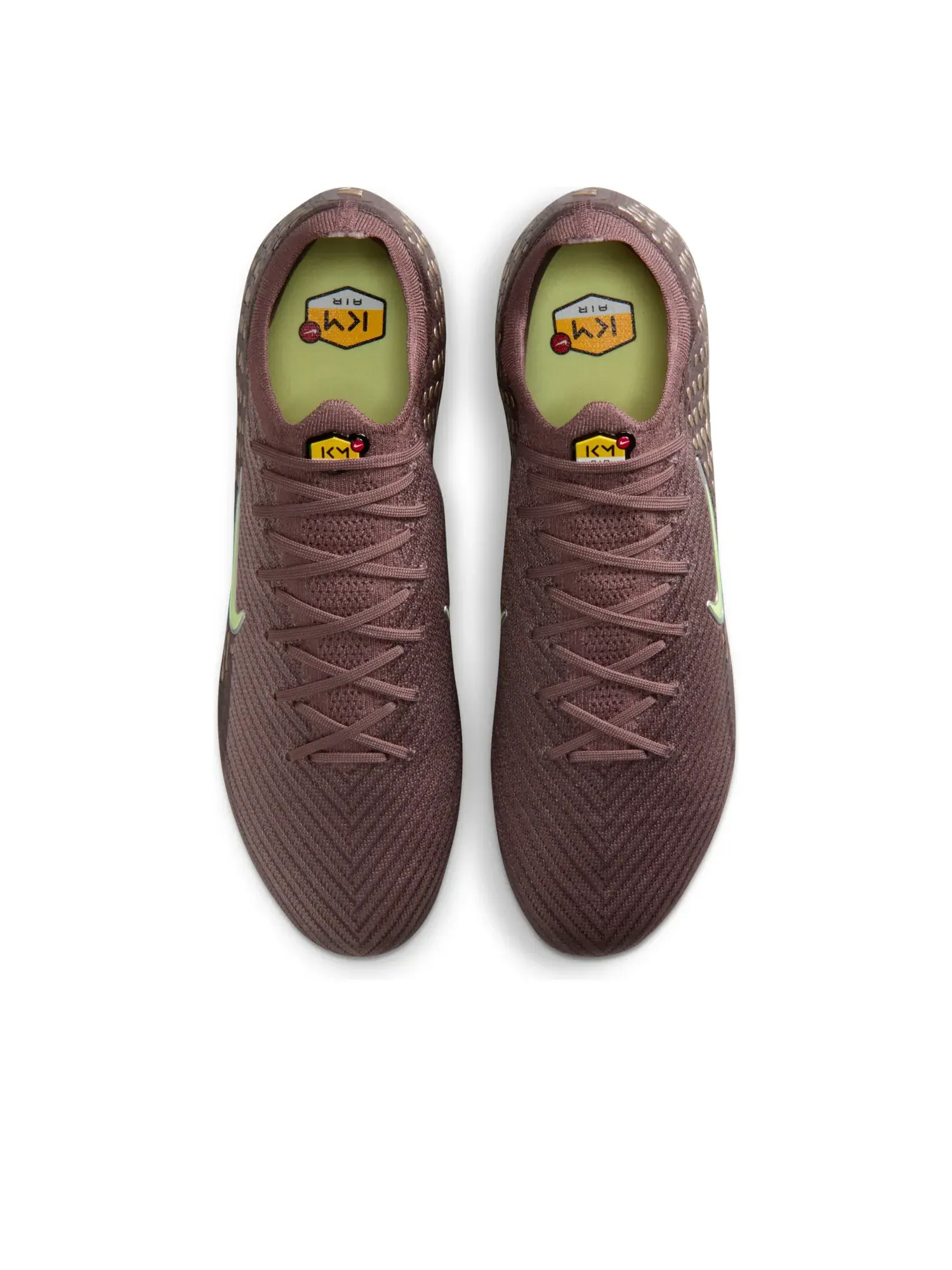 Кроссовки Nike Mercurial Vapor 16 Elite FG 'Kylian Mbappé Plum Eclipse' — изображение 2 из 6, коричневый