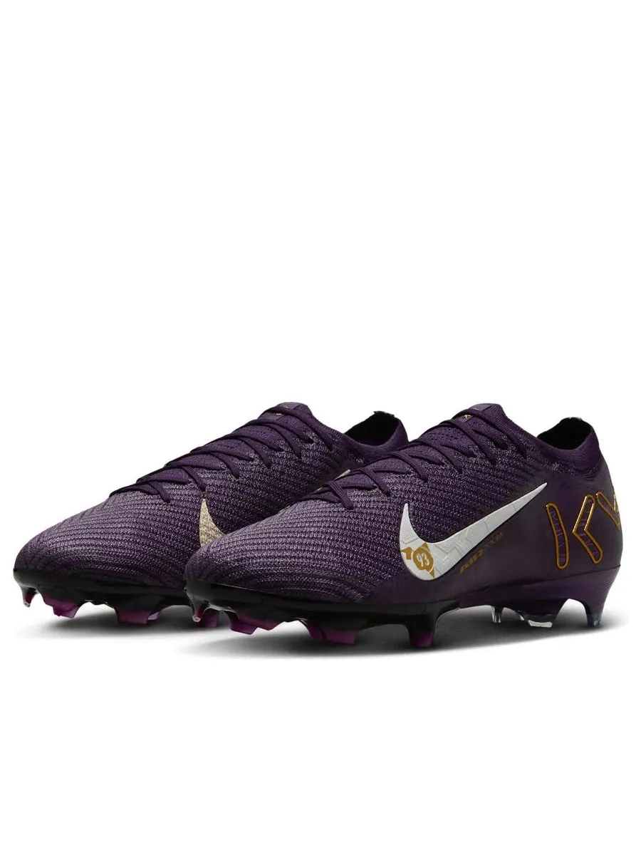Кроссовки Nike x Kylian Mbapp Zoom Mercurial Vapor 16 Elite FG 'Grand Purple' — изображение 3 из 6, фиолетовый