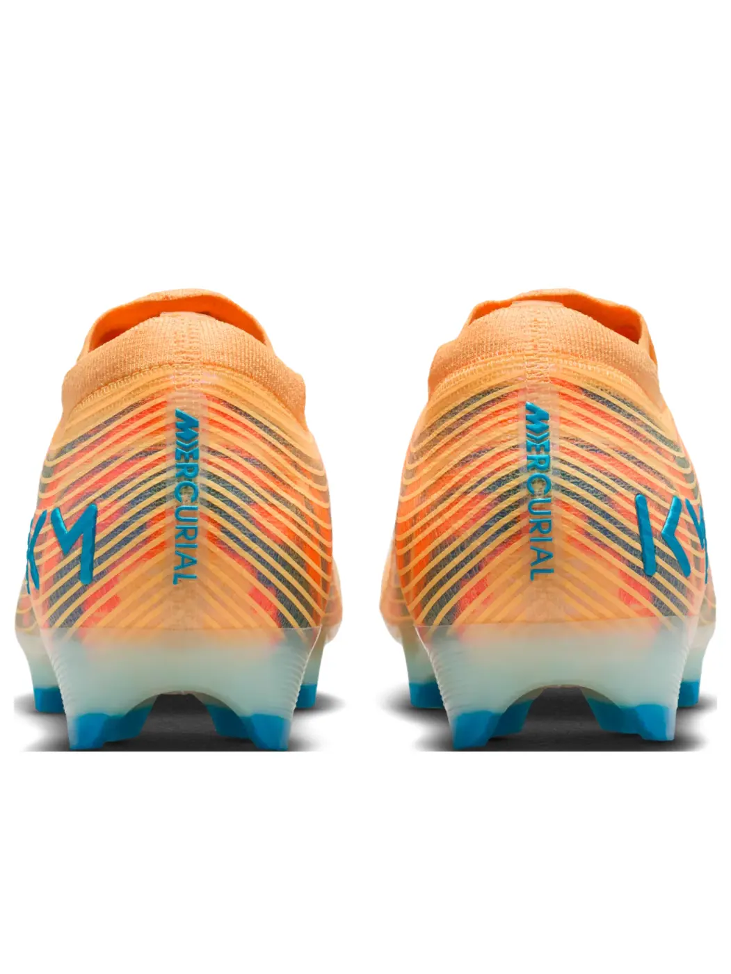 Кроссовки Nike Mercurial Vapor 16 Elite FG 'Kylian Mbappé - Melon Tint' — изображение 3 из 7, оранжевый