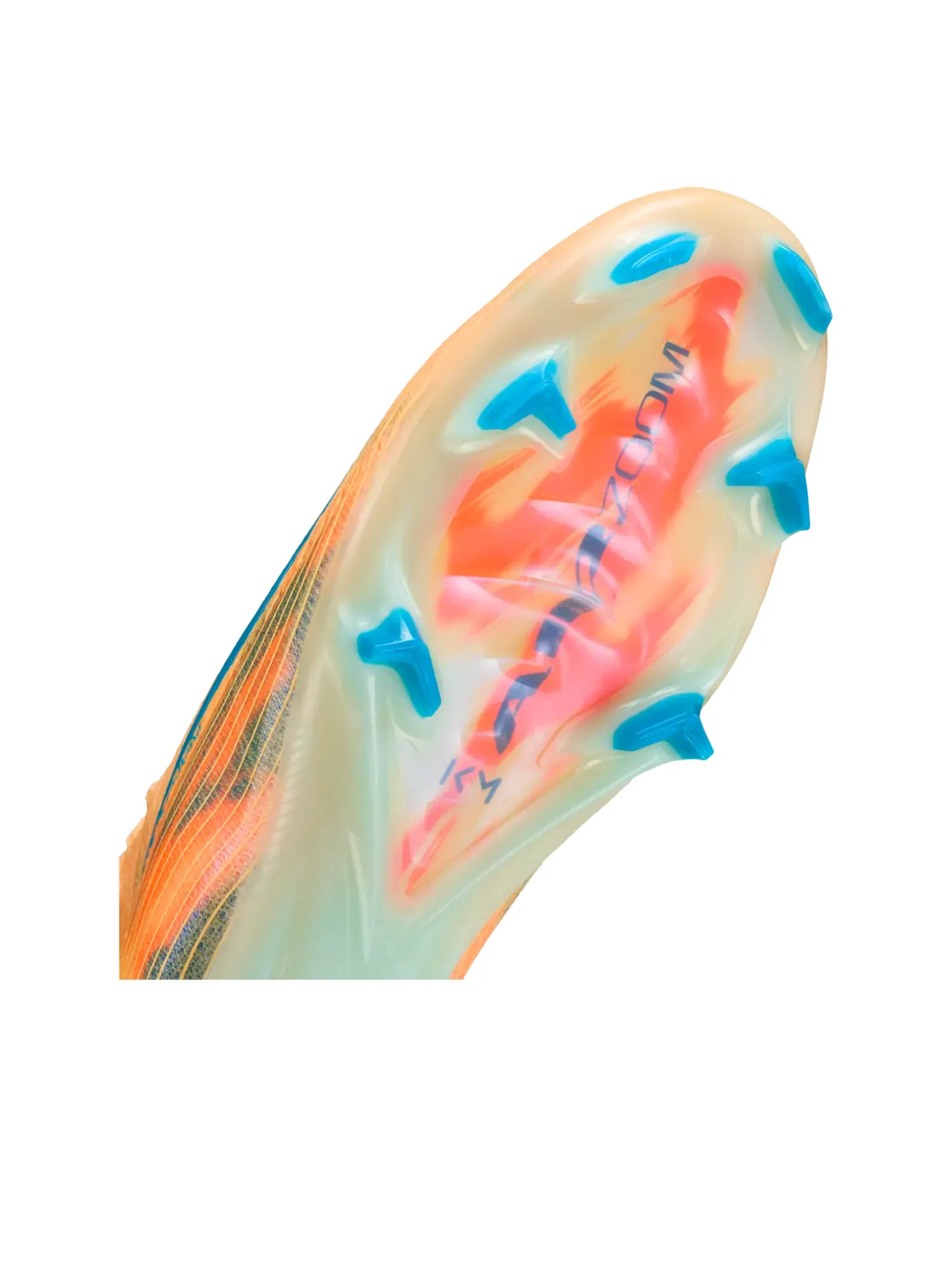 Кроссовки Nike Mercurial Vapor 16 Elite FG 'Kylian Mbappé - Melon Tint' — изображение 5 из 7, оранжевый